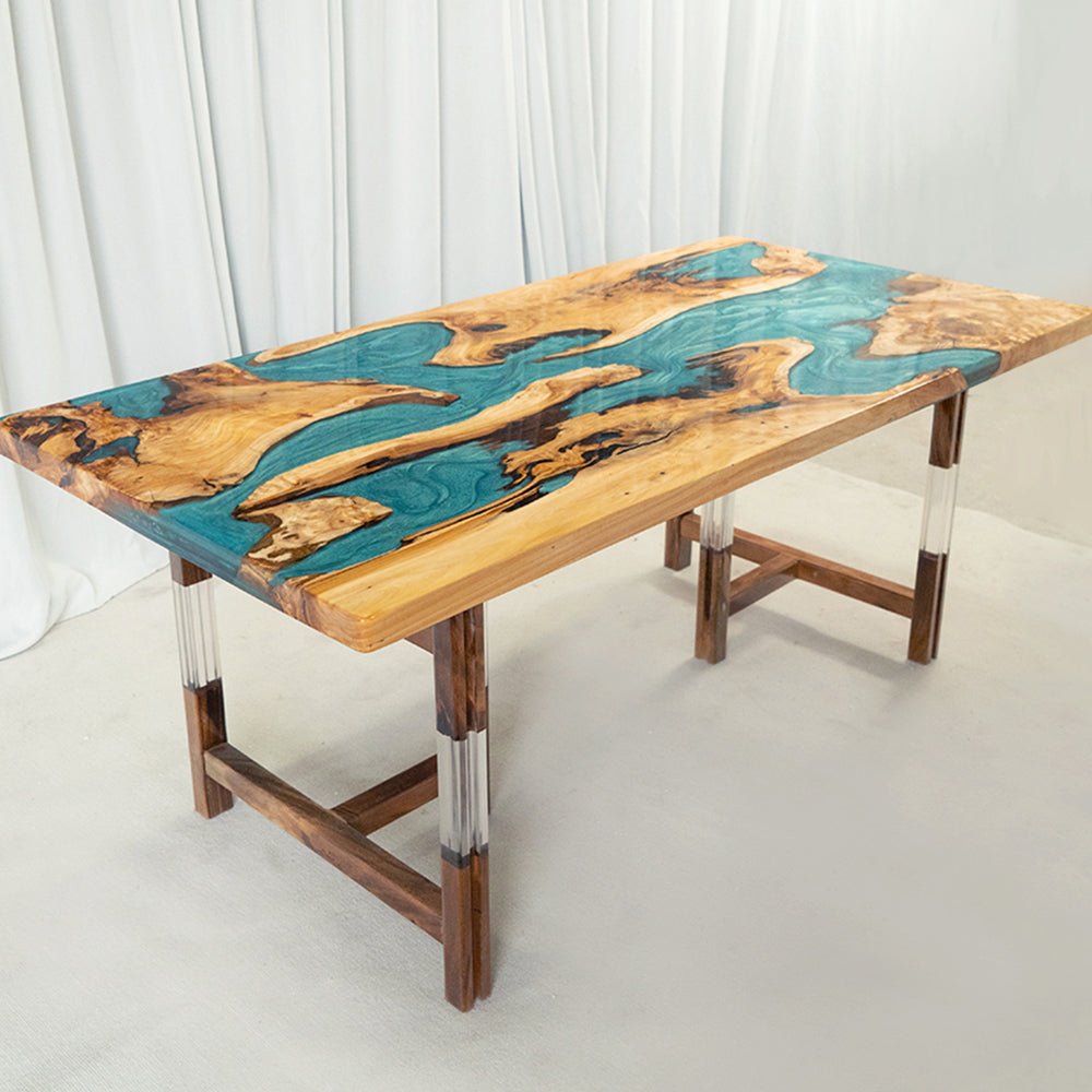 Cunninghamia Epoxy Table - Kazanahome  in Chicago