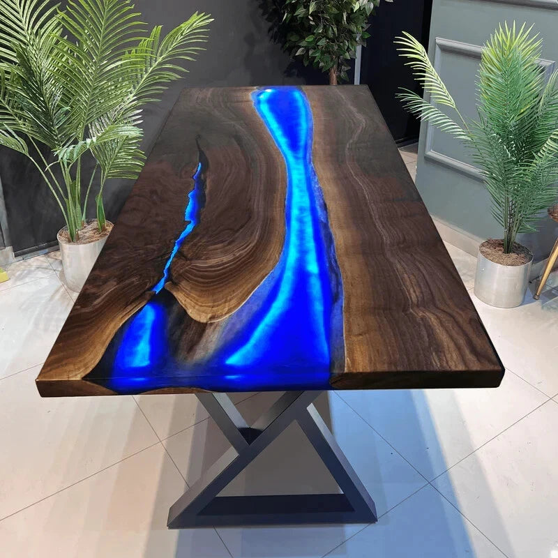 River Epoxy Table  in Charleston