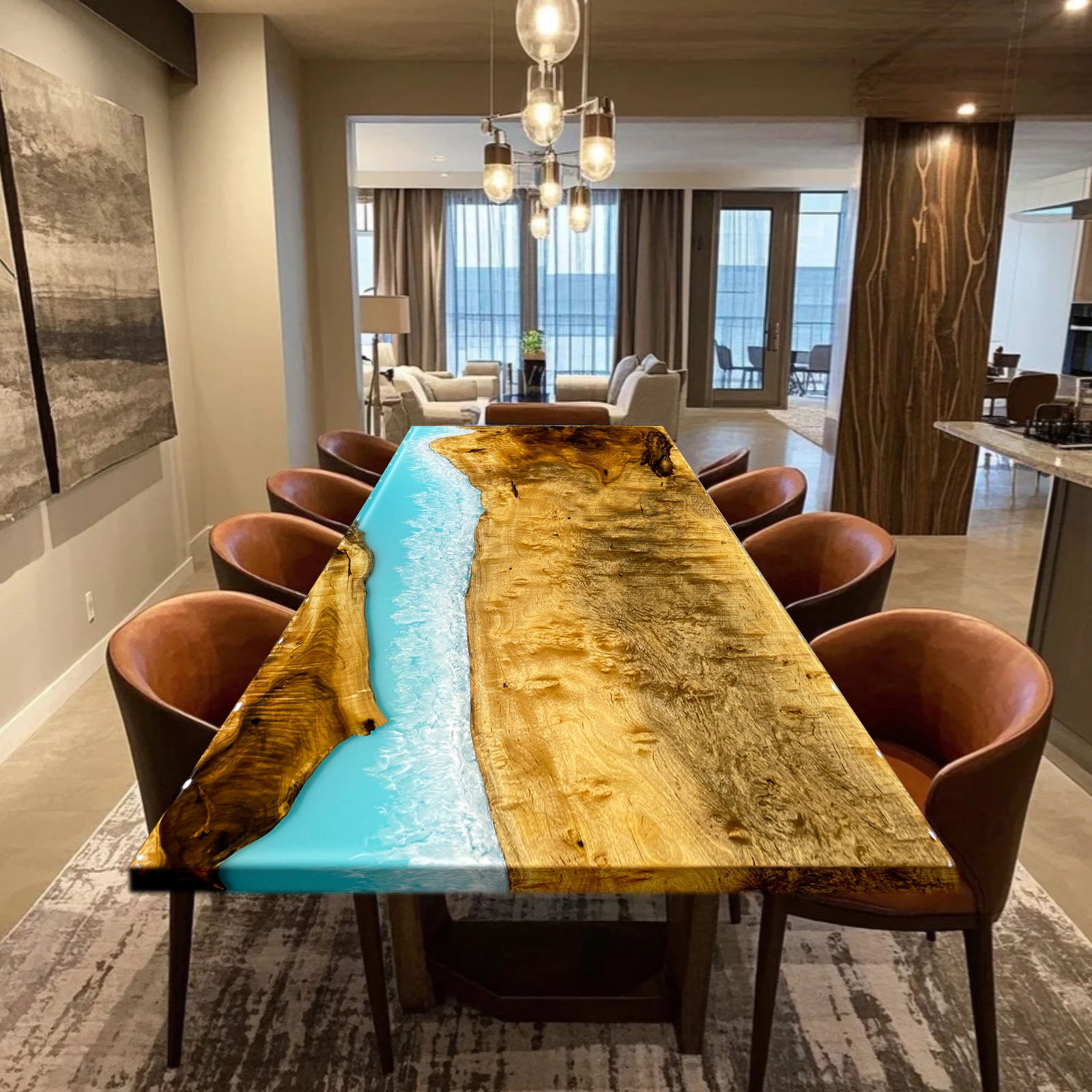 Epoxy Table - Kazanahome
