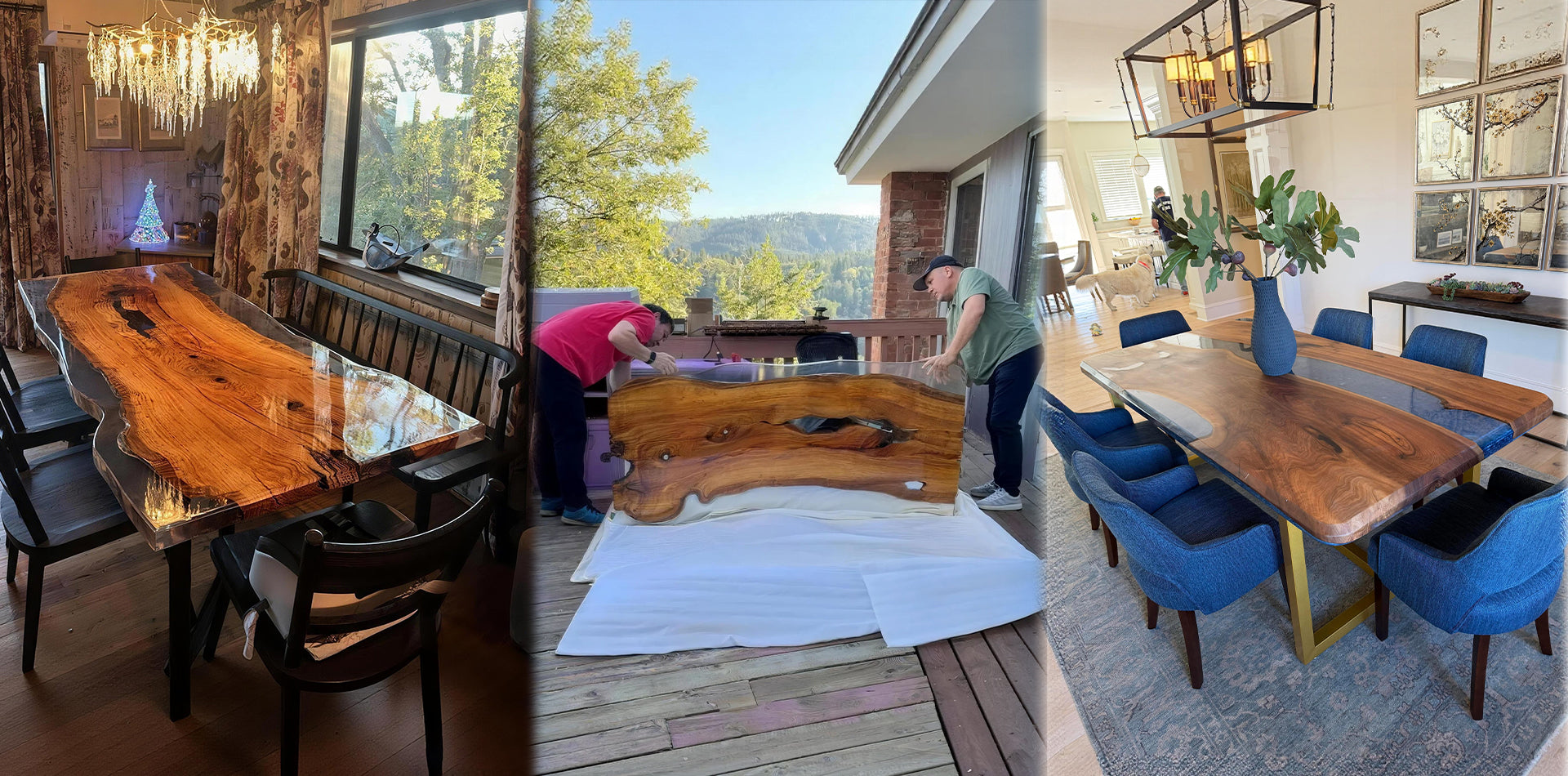 Epoxy Table, Epoxy River Table in Kazanahome - Timeless and Unique