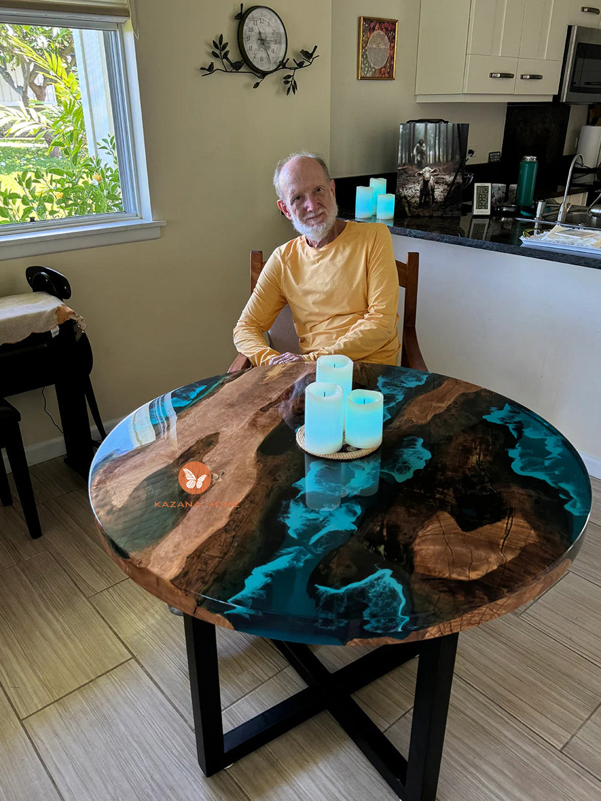 Epoxy Table in San Jose - Kazanahome