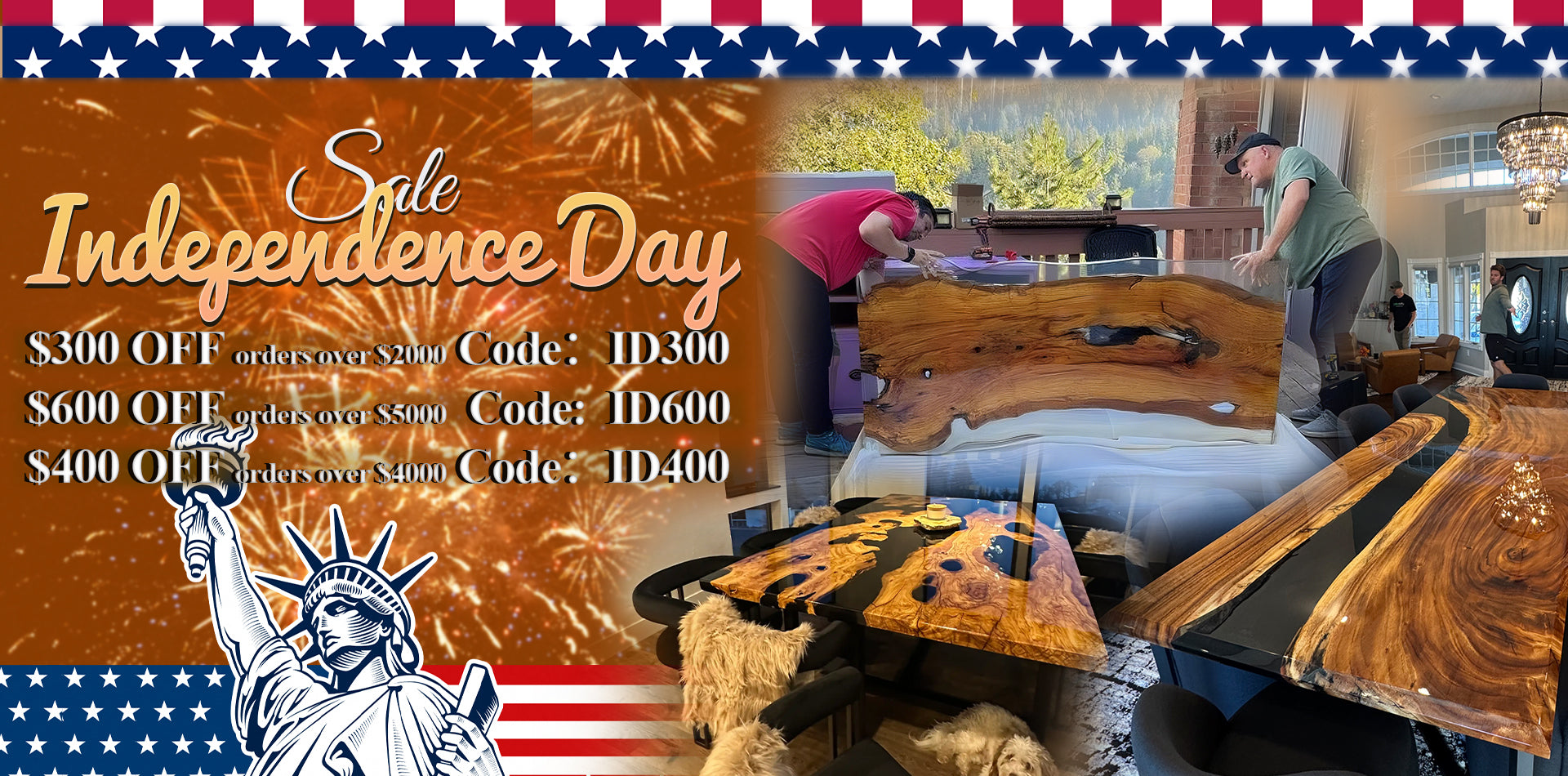 Epoxy Table with los angeles dining conference room
