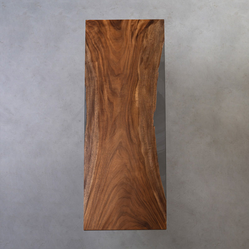 KAZANAHOME Wood Epoxy Resin  Live Edge Table