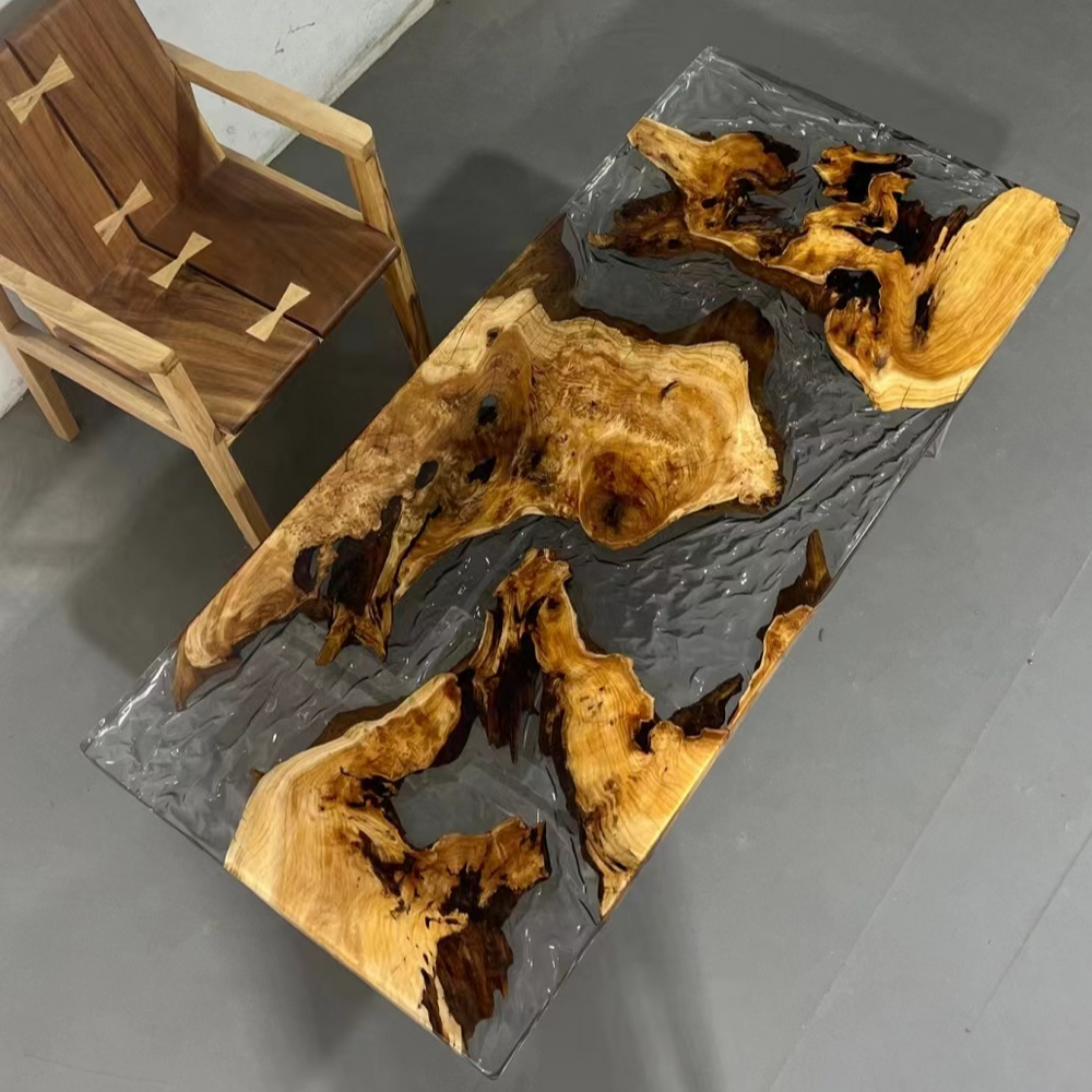Custom Cunninghamia Epoxy Table for Rachel