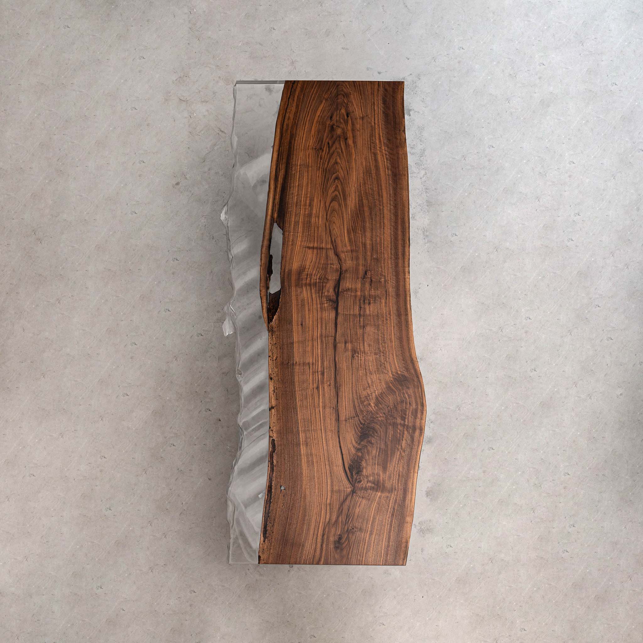 Epoxy Resin Wood Table - Kazanahome