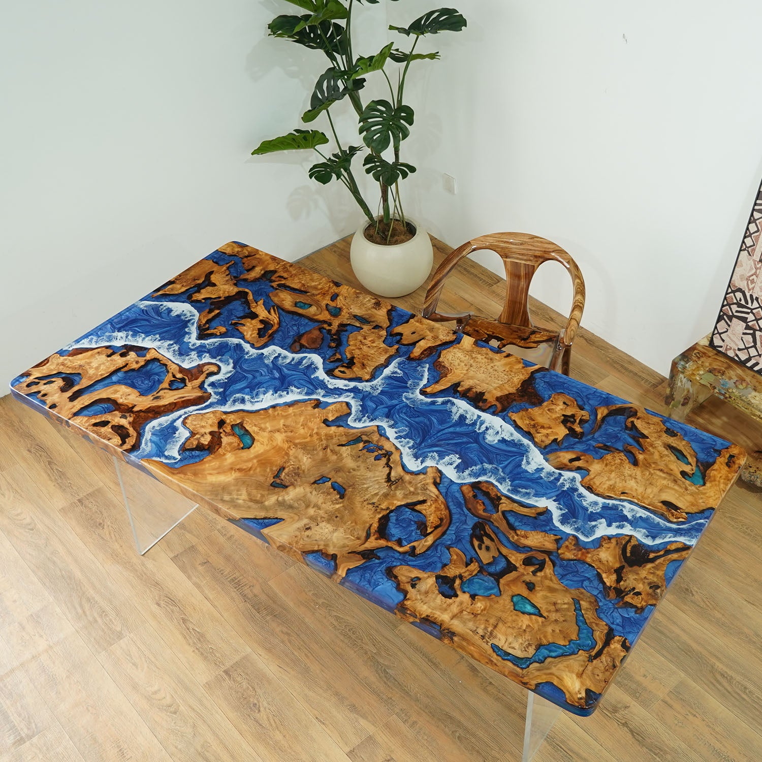 KAZANAHOME-epoxy-resin-cunninghamia-river-table-2 in Miami