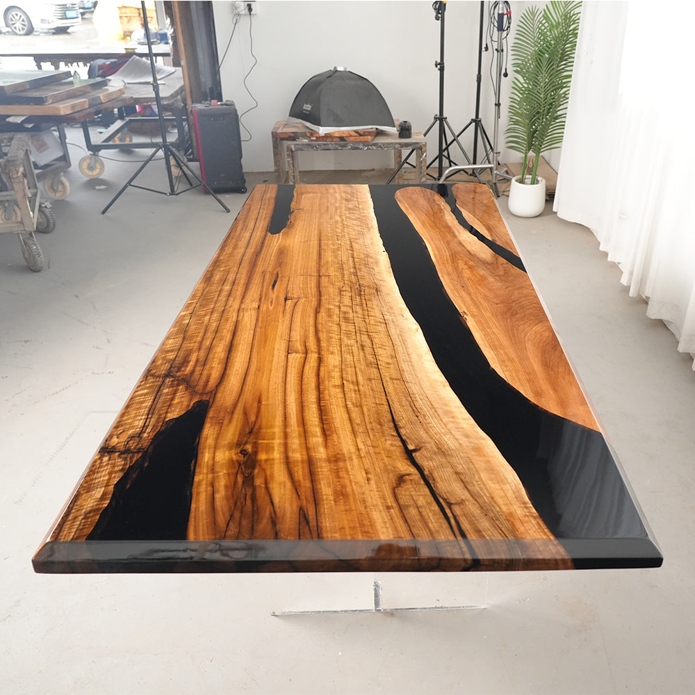 Black Walnut Epoxy Table 