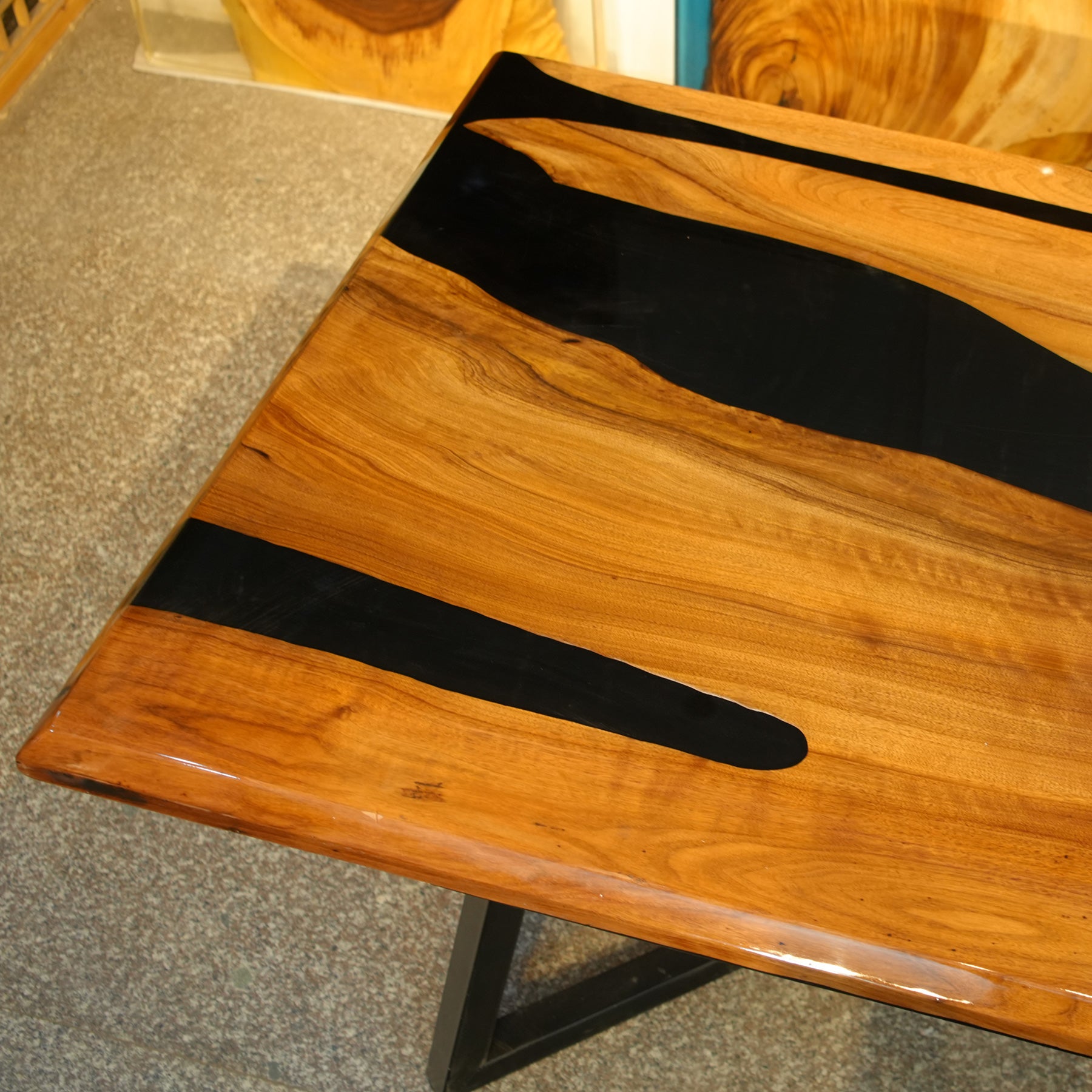 Wood Epoxy Table - Kazanahome
