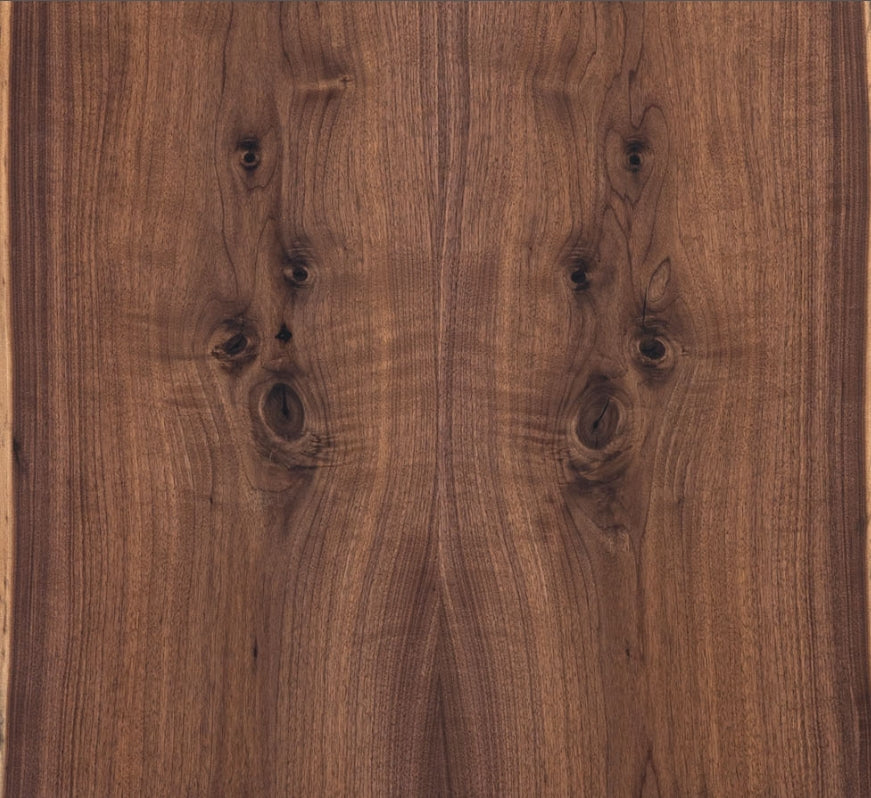 KAZANAHOME Black Walnut Wood Table 