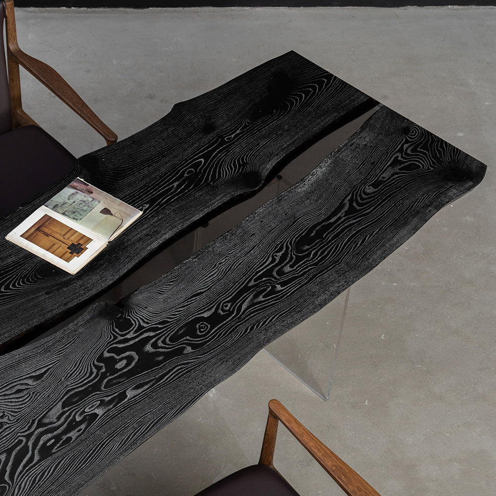 KAZANA Ash Resin Epoxy table 