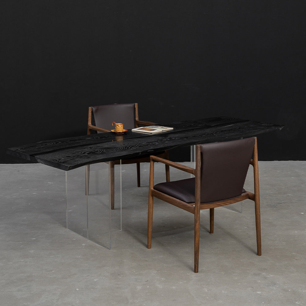 Ash Live Edge Resin Epoxy table 