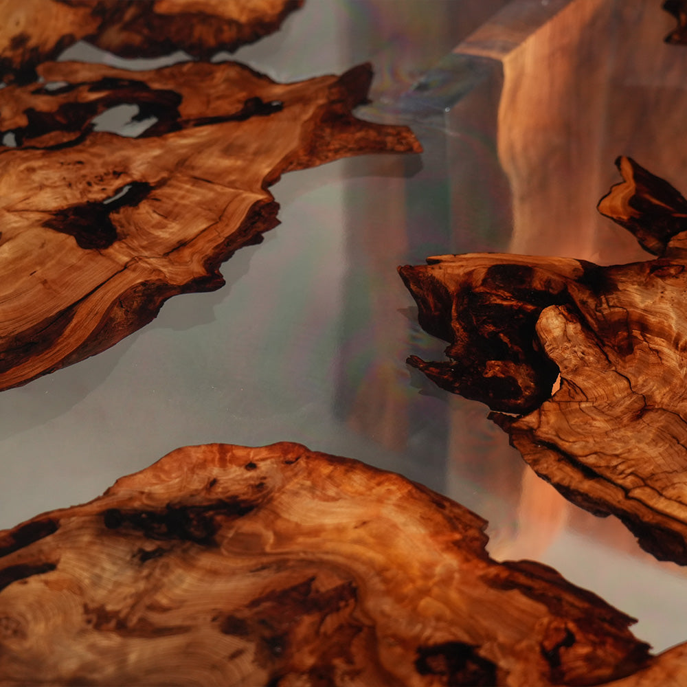 KAZANA Cunninghamia Resin Epoxy Table
