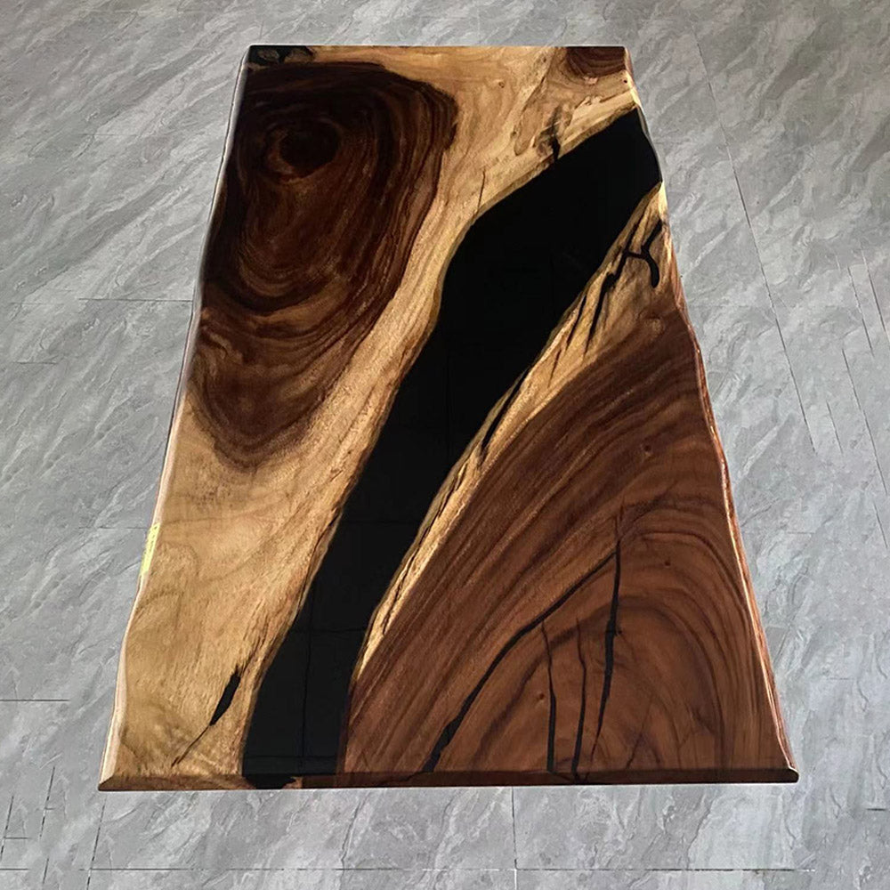 KAZANA Walnut River Resin Epoxy Tables