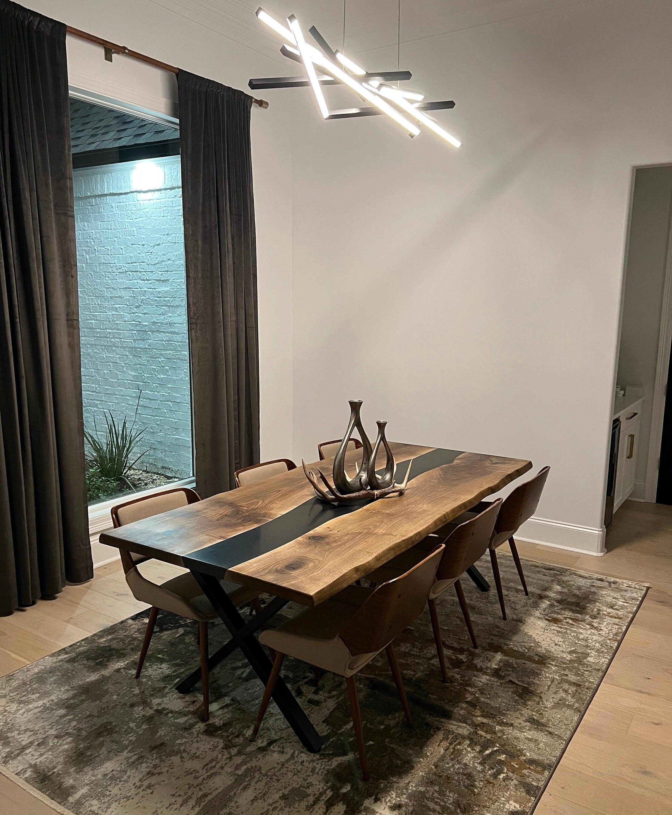 Wood Resin Epoxy Table - Kazanahome in Colorado