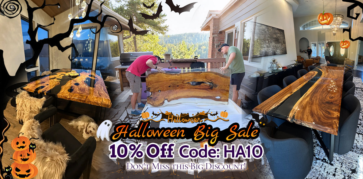 Epoxy Table In California - Kazanahome