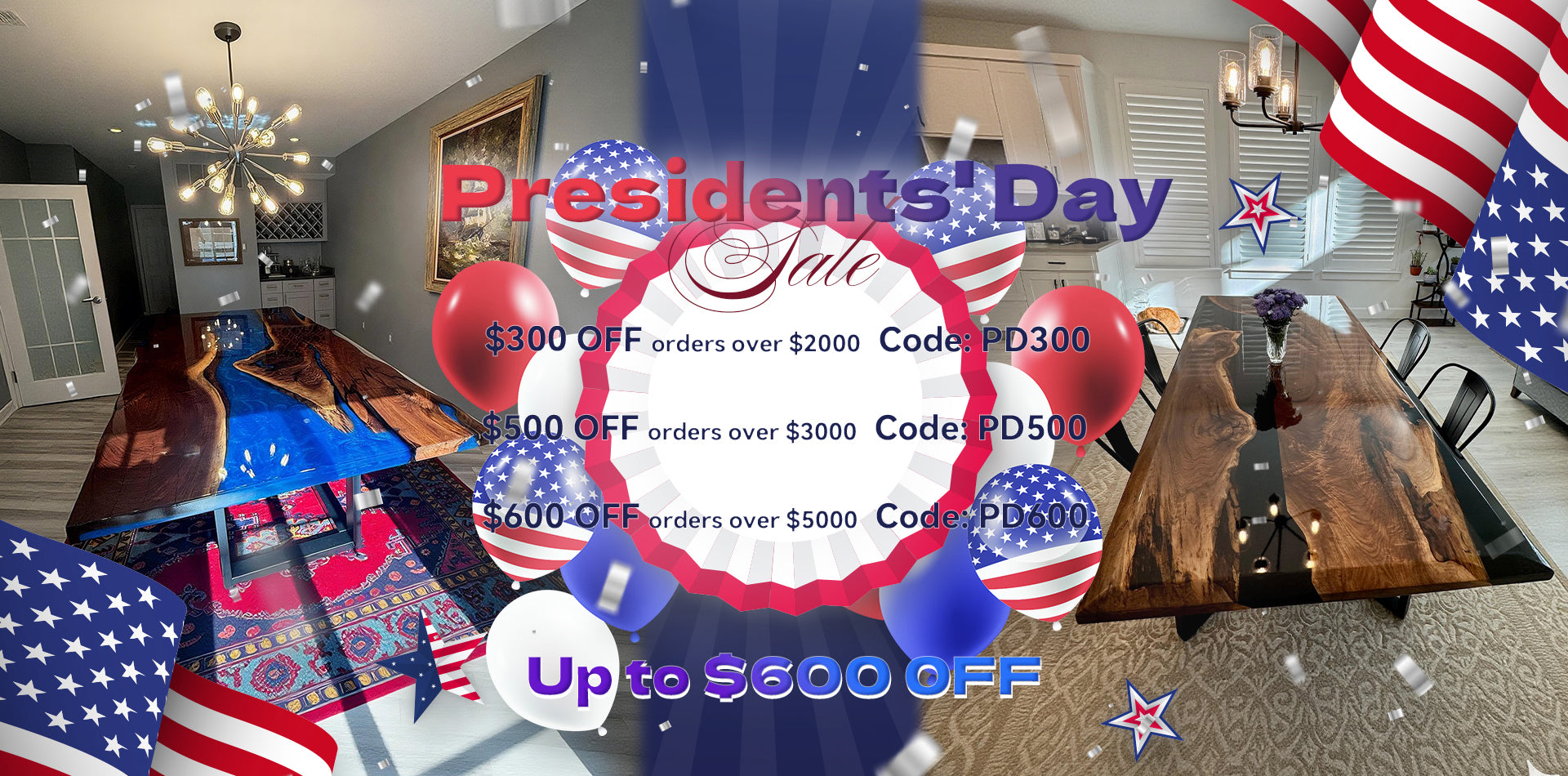 Epoxy Table In California - Kazanahome-1