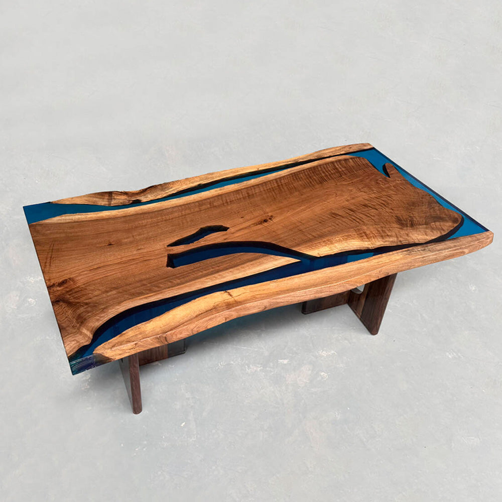 Kazanahome Blue Dining Epoxy Tabletop