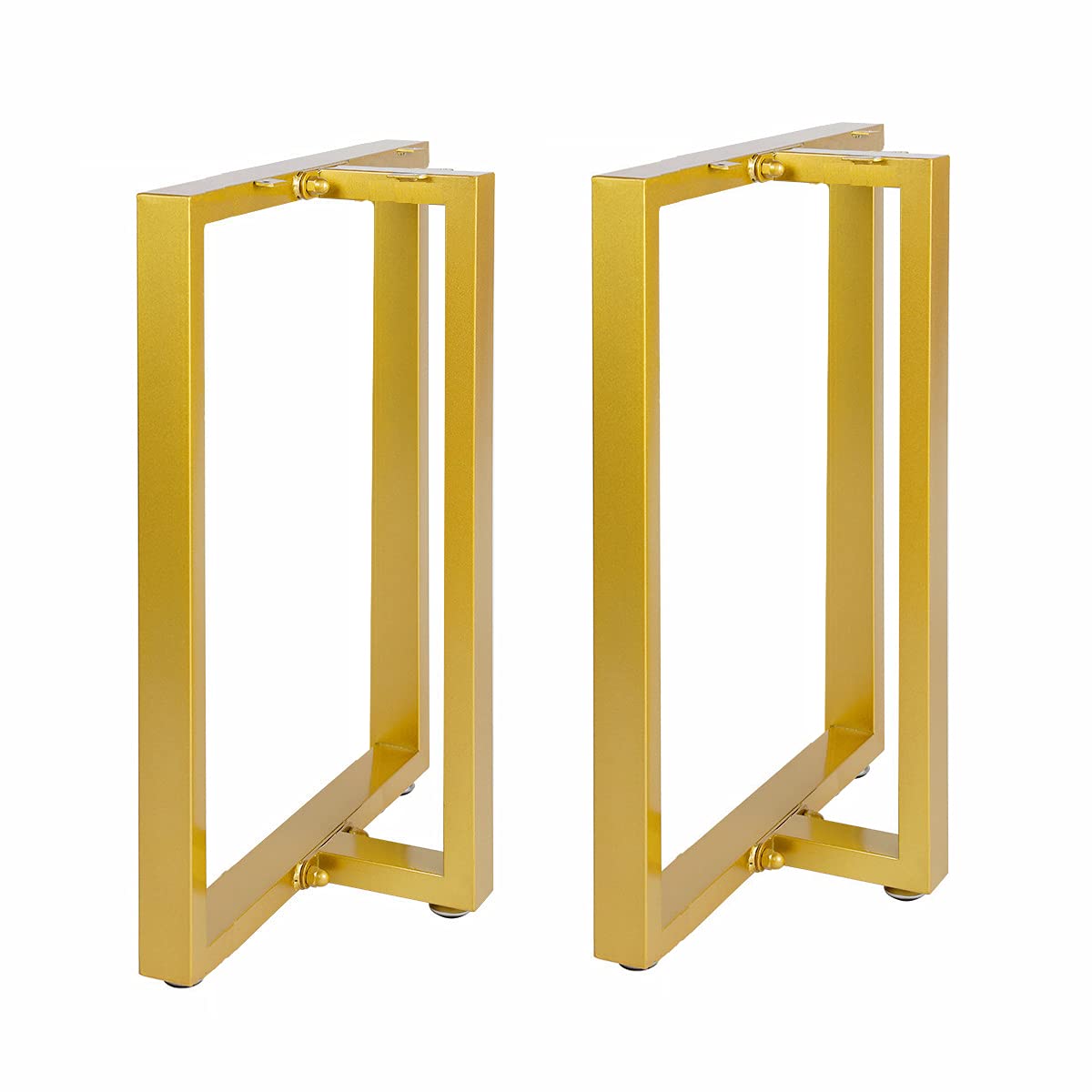 Metal Table Leg / Table Base T-shape Golden Color TL-04 One-pair