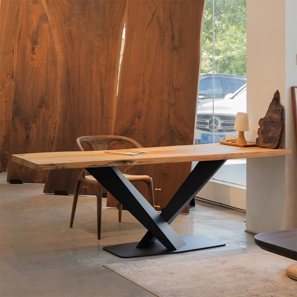 Metal Table Base - 302 V-Frame 28" H for Table Tops 