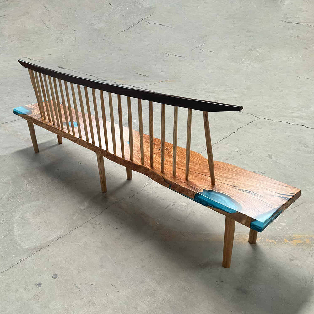 Olive Epoxy Bench