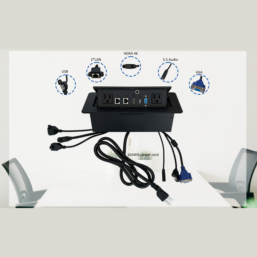 Power Outlets BPO02 Black