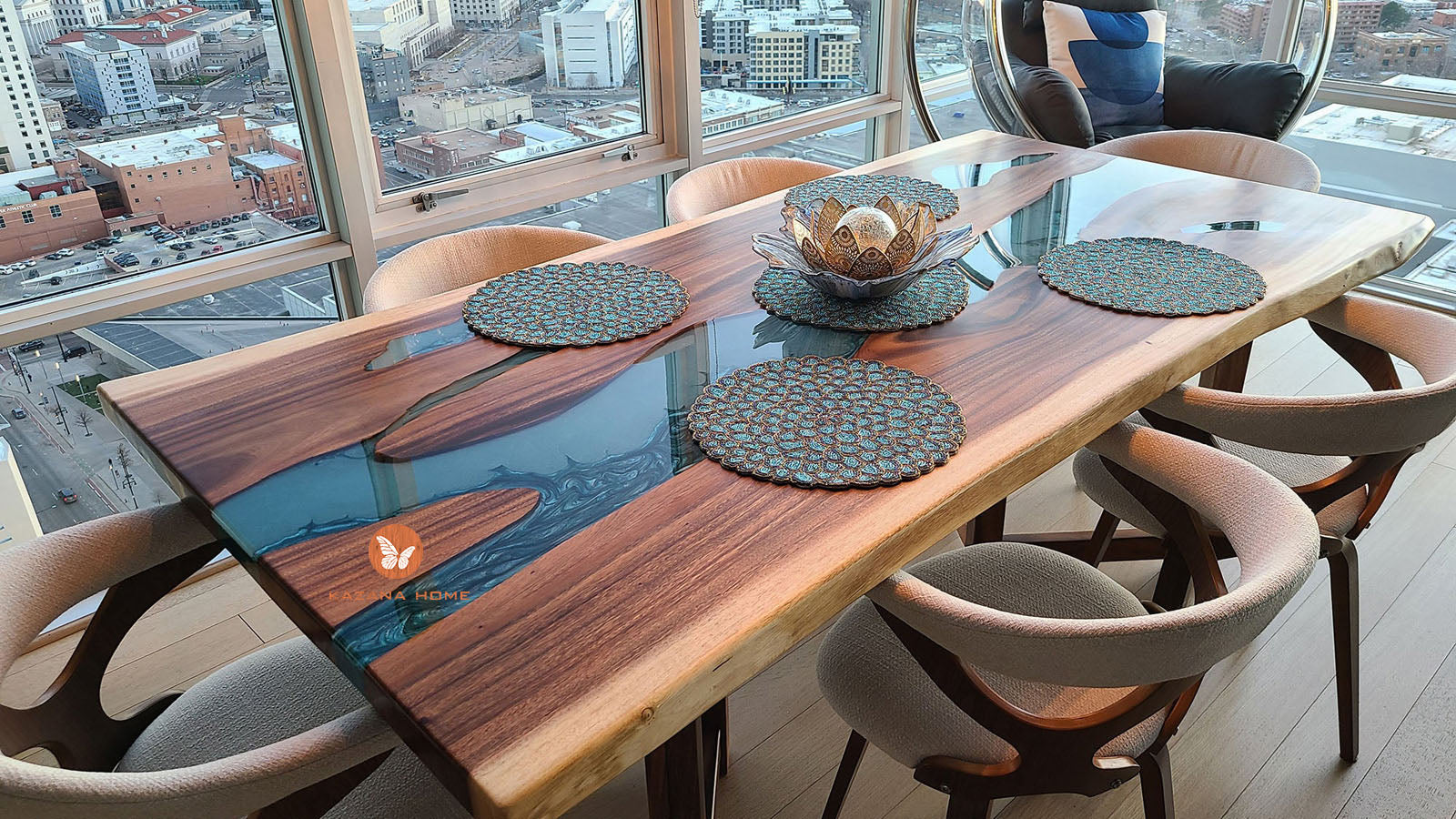 Resin Epoxy Table in Santa Ana