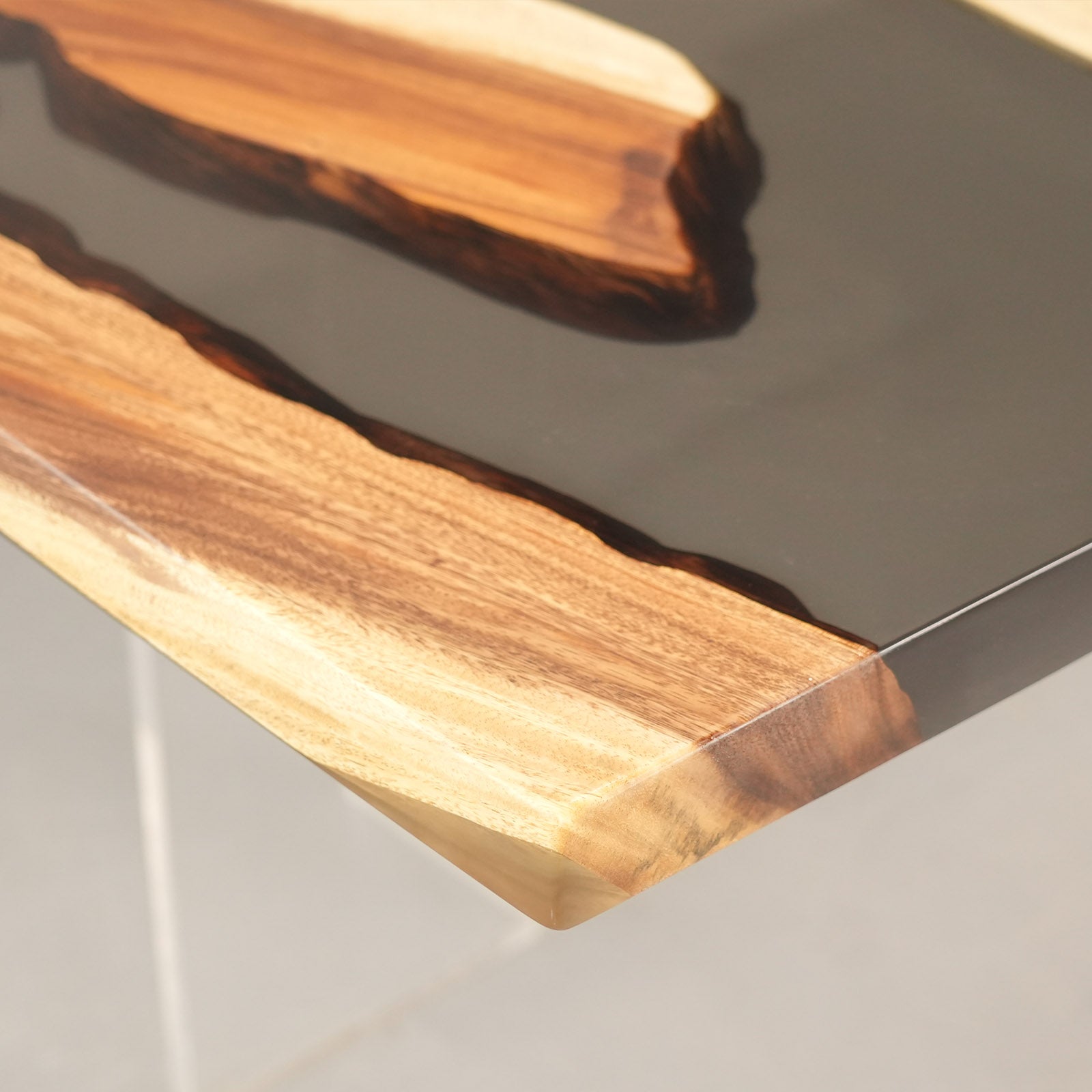 Walnut Epoxy Tables in Chicago