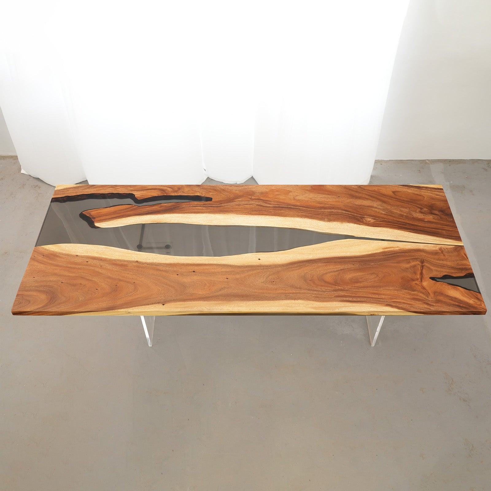 Walnut River Epoxy Resin Table in San Francisco