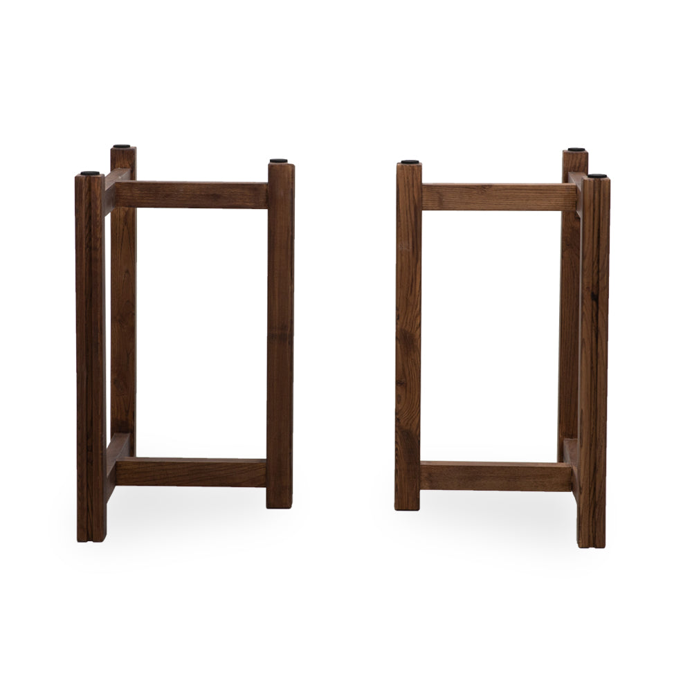 Wood Table Leg / Table Base T-shape One-pair WTL-04