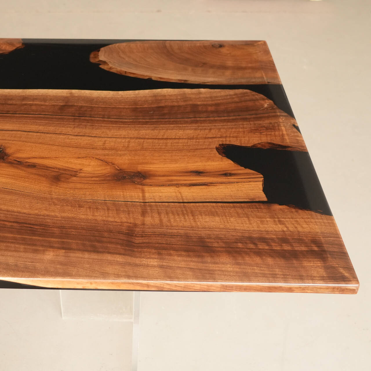 Black Walnut River Epoxy Tables in New York