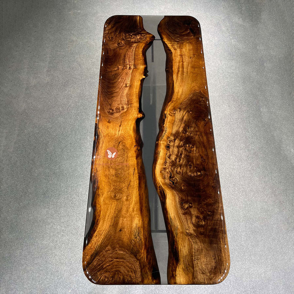 Wood Epoxy Table In California