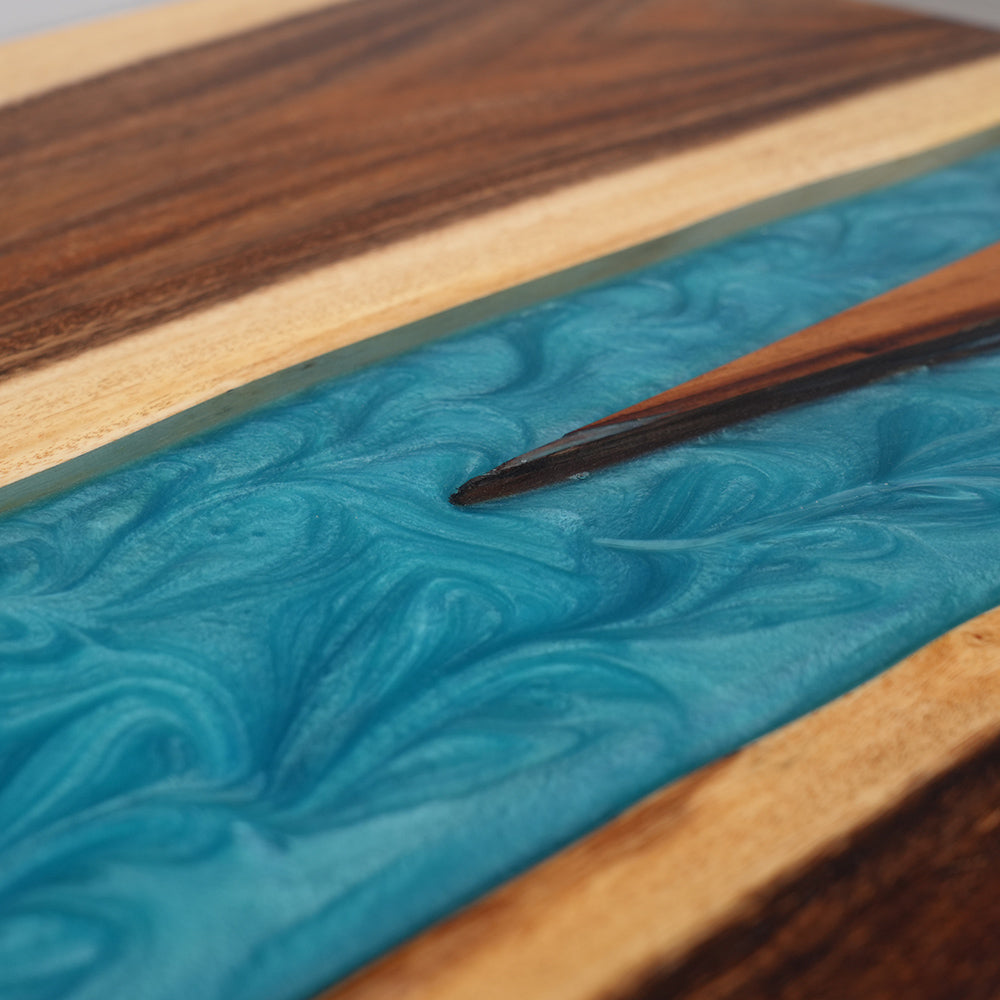 Kazanahome Wood Epoxy Tables