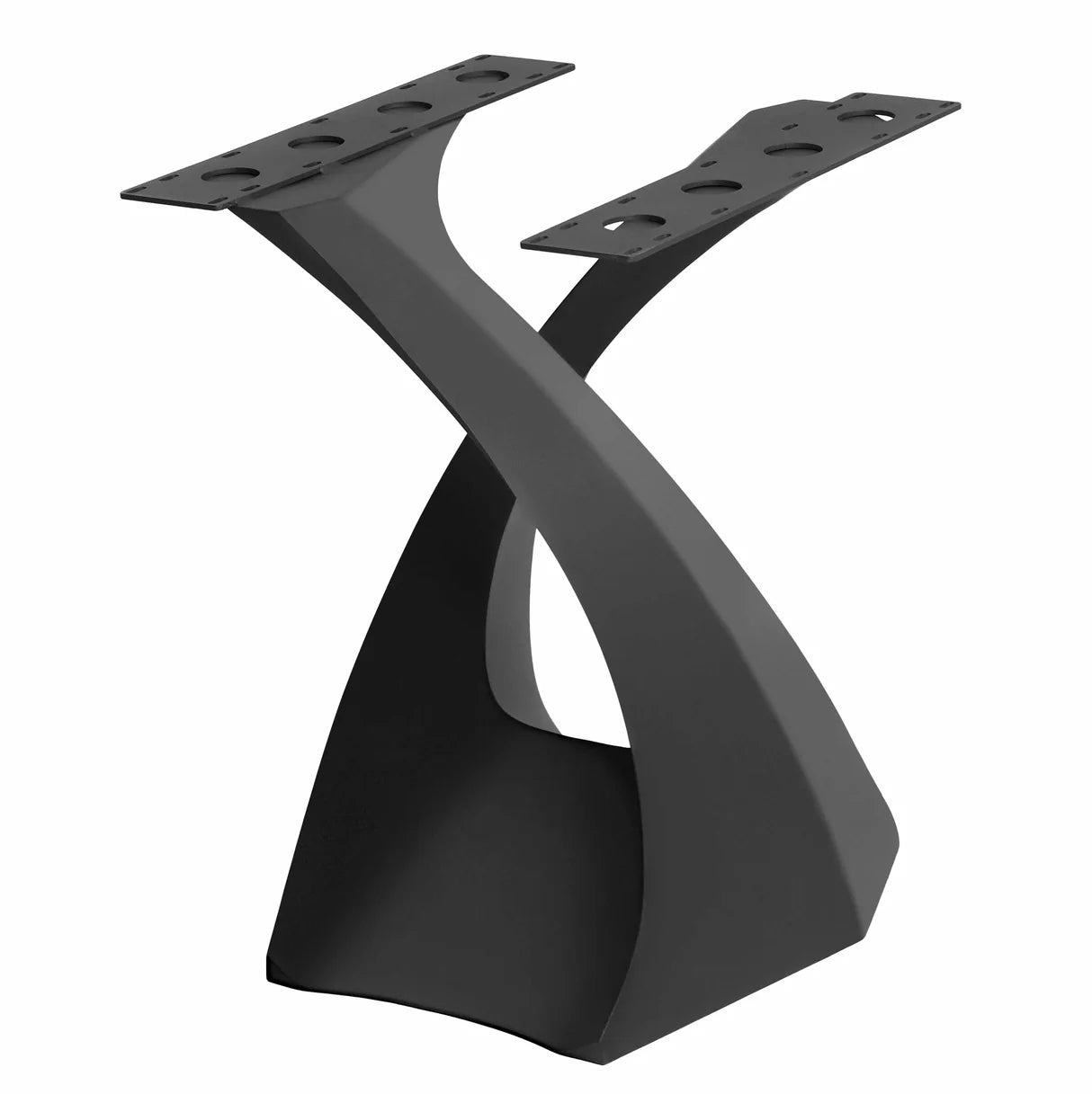 X-Cross Metal Table Base 28" H 