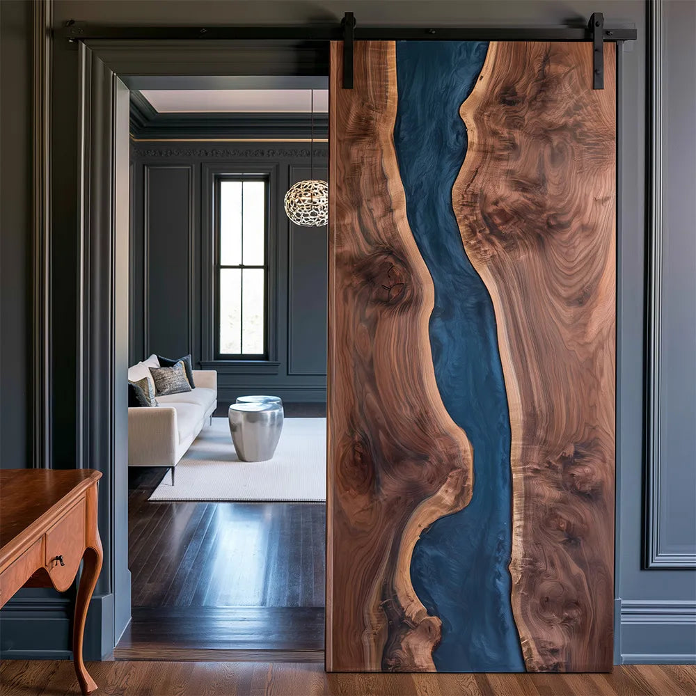 black-walnut-blue-river-epoxy-entrance-door