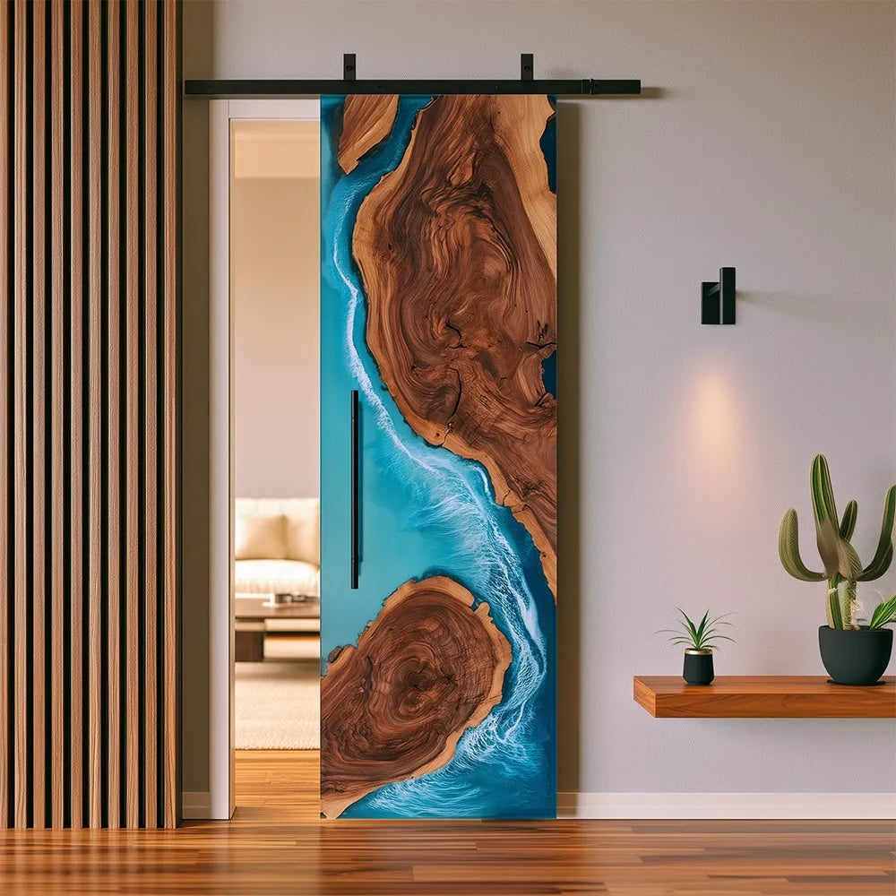 black-walnut-blue-wave-epoxy-barn-door