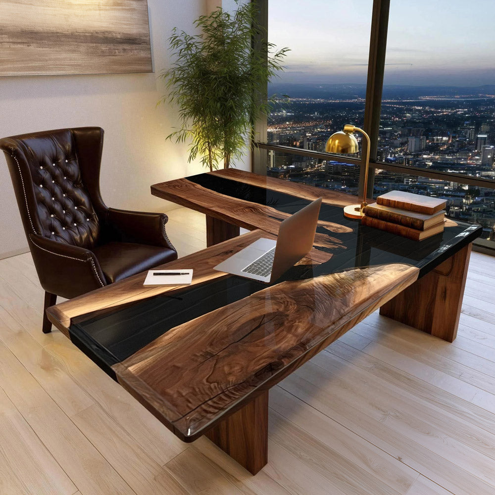 black-walnut-l-shaped-epoxy-office-desk-austin-texas