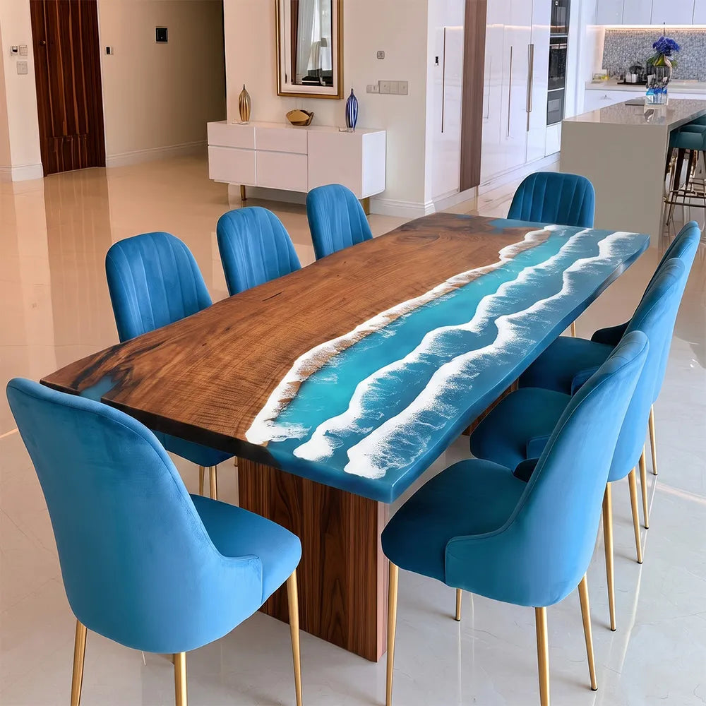 black-walnut-ocean-wave-epoxy-table-austin
