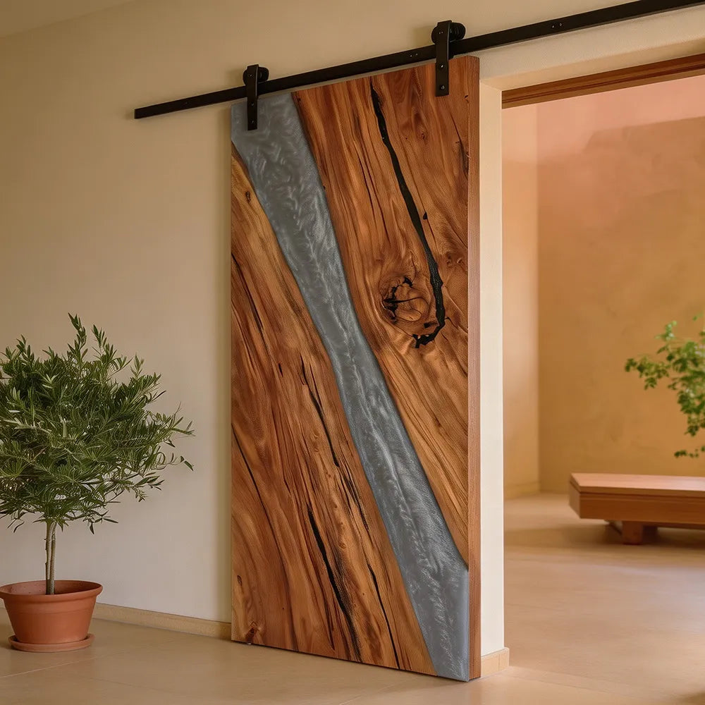 black-walnut-silver-epoxy-door-seattle