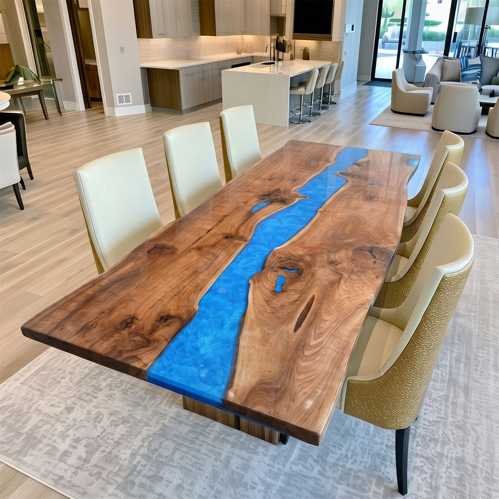 black-walnut-blue-resin-epoxy-tabletop-dallas