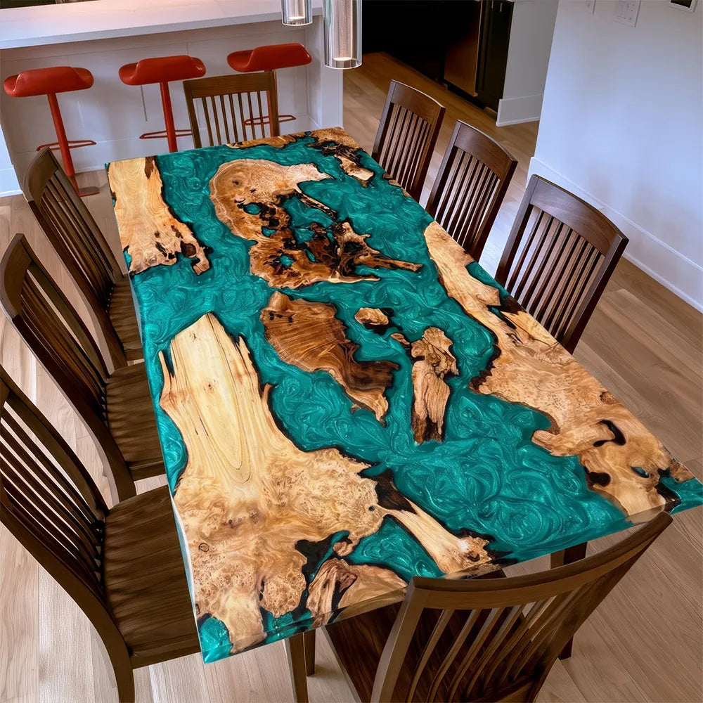 custom-green-epoxy-dining-table