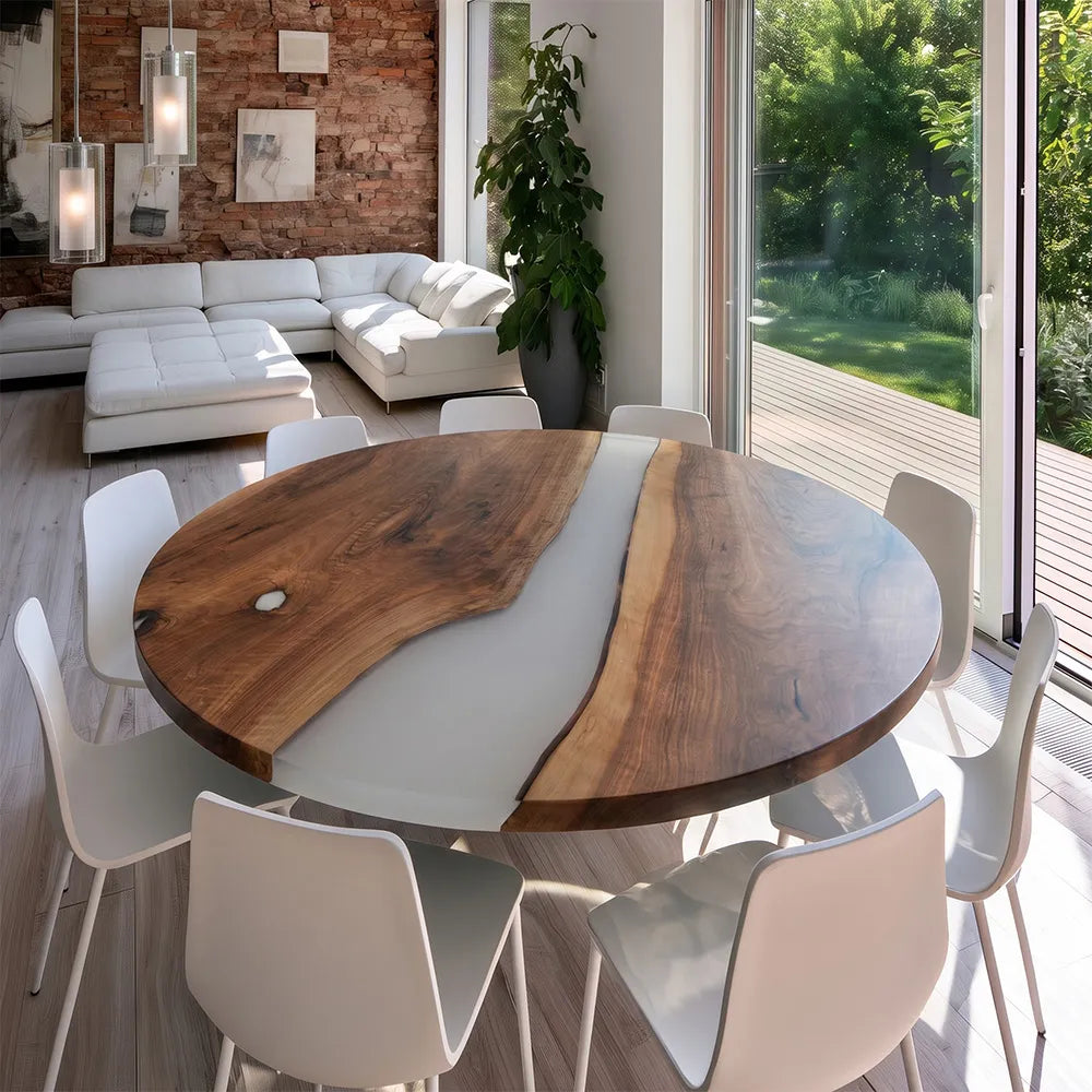 round-black-walnut-epoxy-table-denver-co