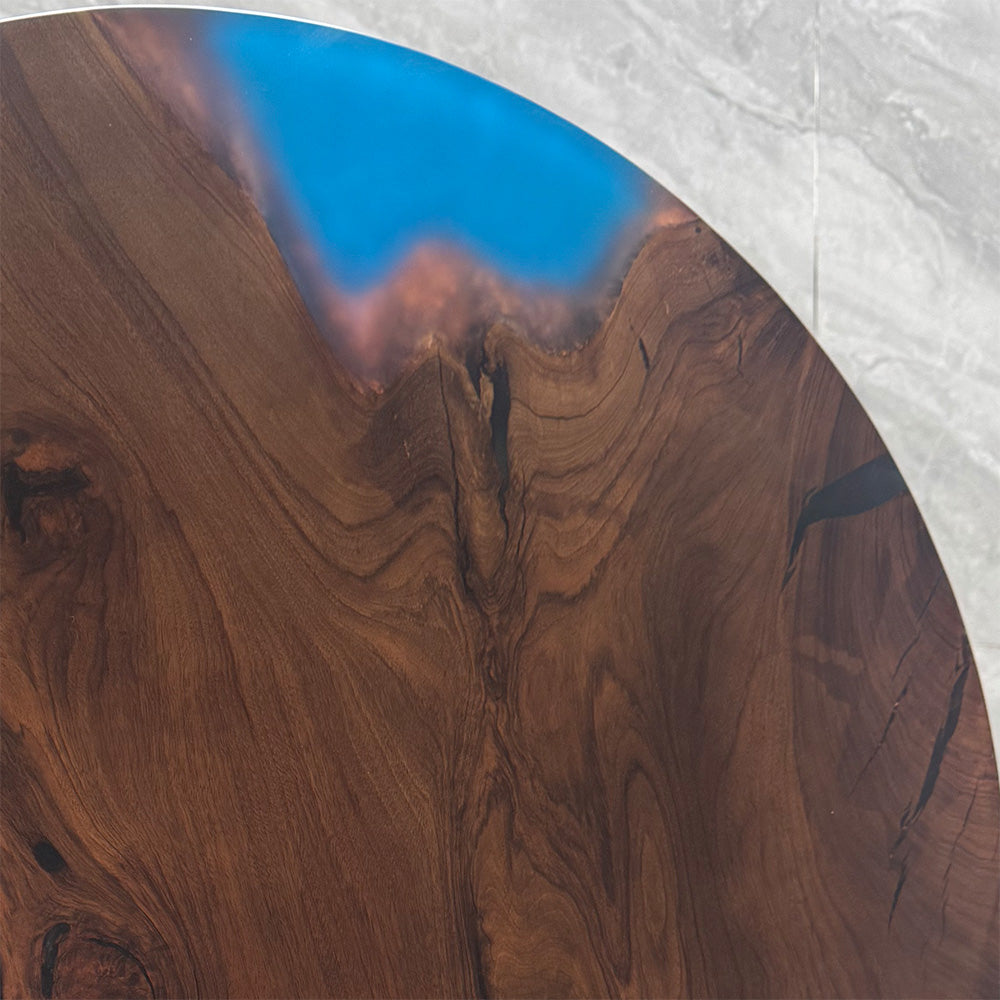 custom-round-blue-table-new-york-project