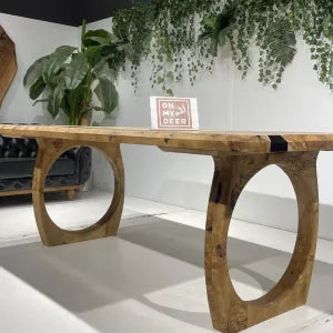Custom Olive Epoxy Table Deposit $5053.26 for Nick