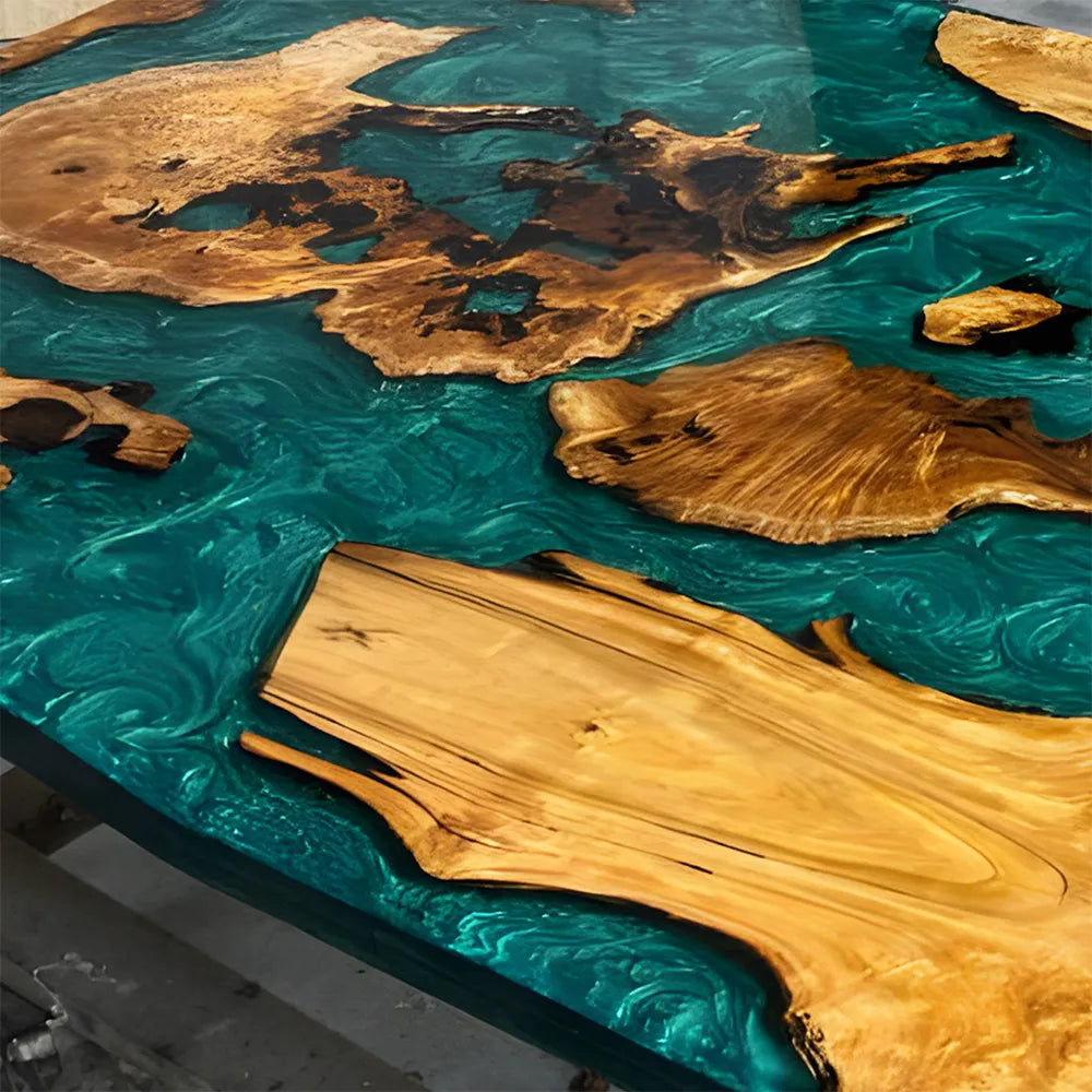 handmade-green-epoxy-river-table