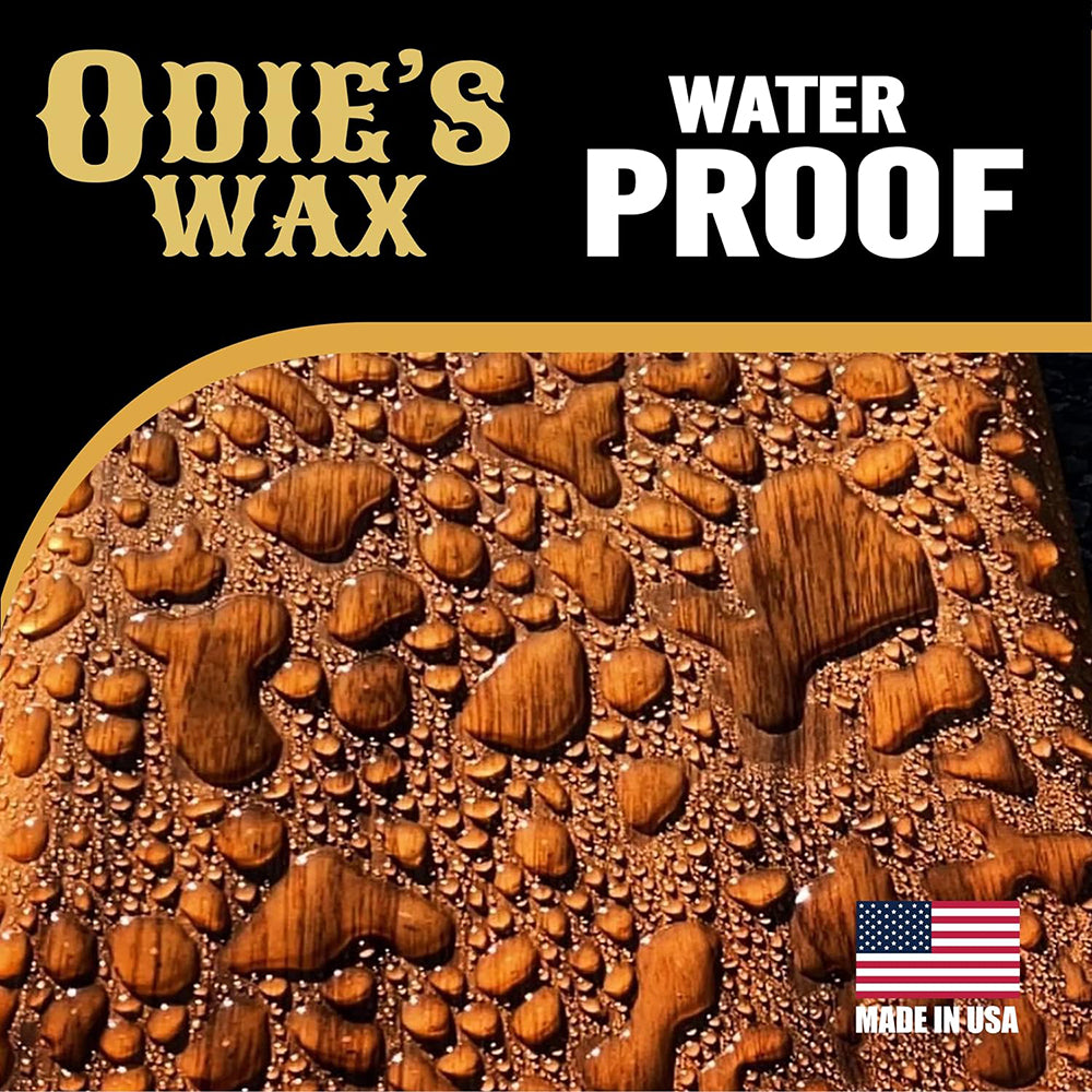 Super Hard Wax for Wood 9 Ounce Glass Jar