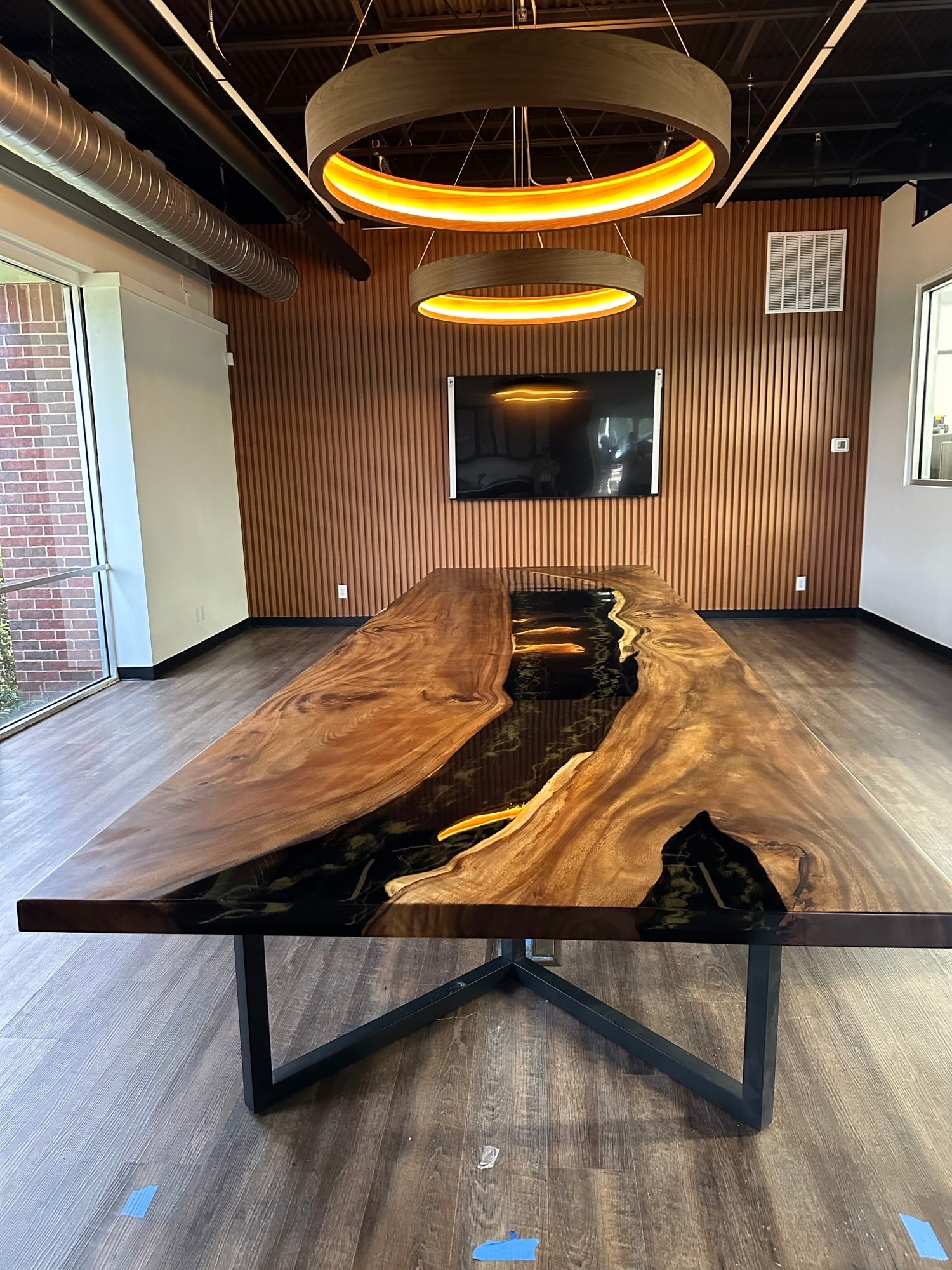 Custom Walut Epoxy Table for Deanna
