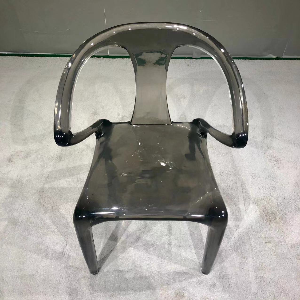 kazanahome-epoxy-resin-Grey-Acrylic-chair-2