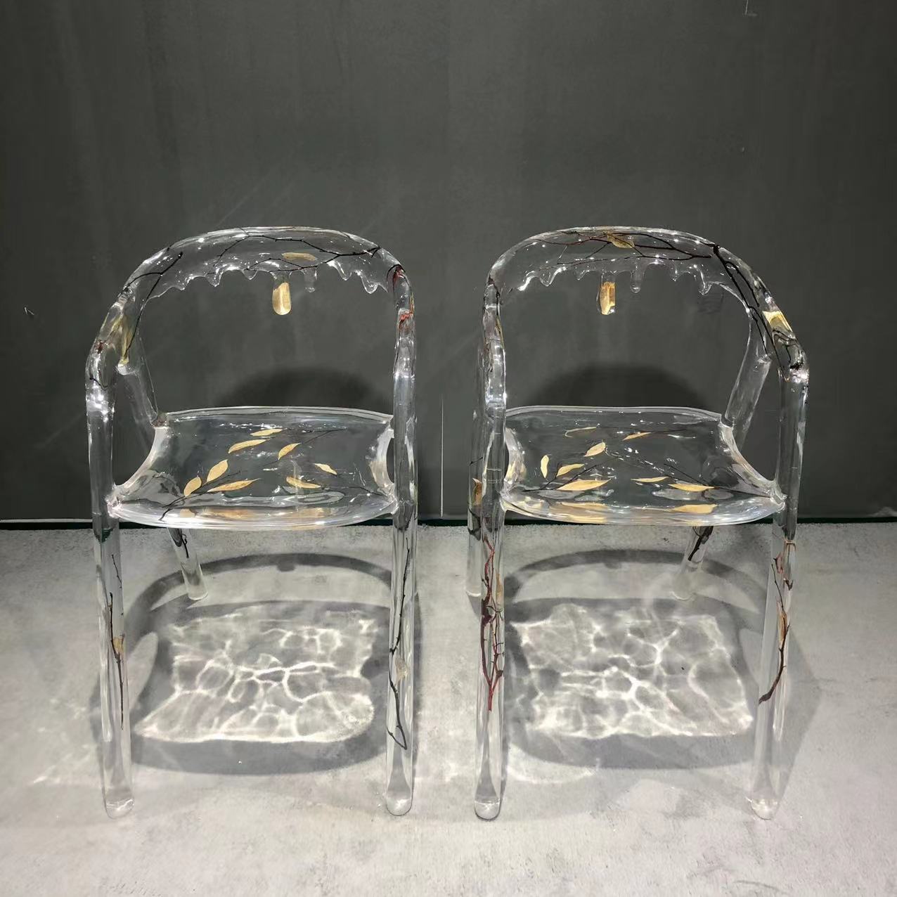 kazanahome-epoxy-resin-dripping-leaf-chair-1