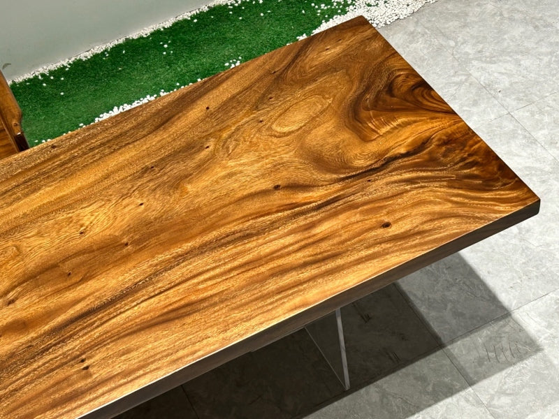 Solid American Black Walnut Extension Dining Table kazanahome 