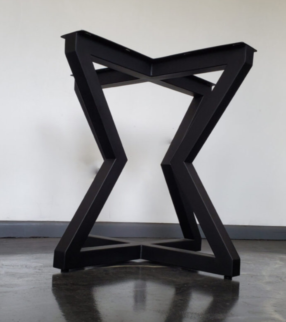 Custom Black Walnut Squre Epoxy Table Legs $800 for Erin
